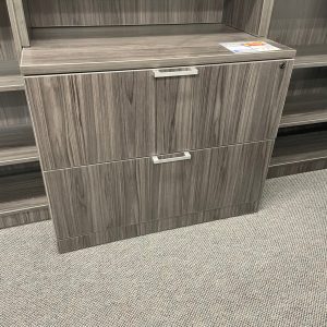 Super Saver 2-Drawer Lateral File Cabinet/Bookcase Hutch Set