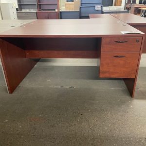 "BUDGET SAVER" Commercial Grade 30x60 Single Pedestal Desk
