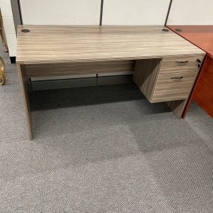 "BUDGET SAVER" Commercial Grade 30x60 Single Pedestal Desk