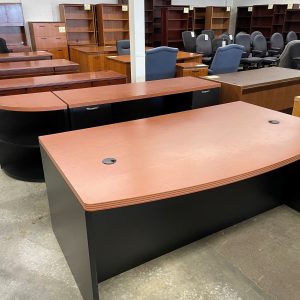 Used "HON" Desk/Credenza/Bookcase Set