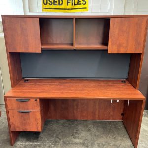 Rental Return Desk/Hutch Set