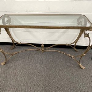 Used Glass Top Sofa Table