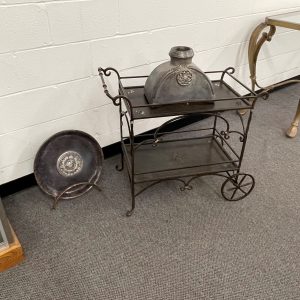 Used Antique Rolling Cart