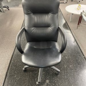 Used HON Leather Chairs