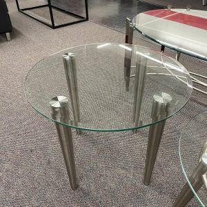 Used Glass End Table