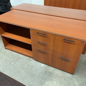 Used Cherry Storage Credenza