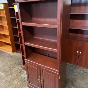 Used Bookcase With Doors