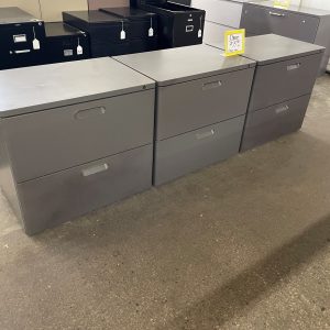 Used Herman Miller 30" 2-Dr. Lateral Files