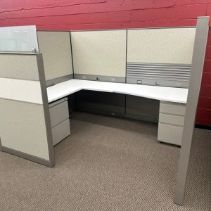 Used Herman Miller Vivo 6' x 8' cubicle